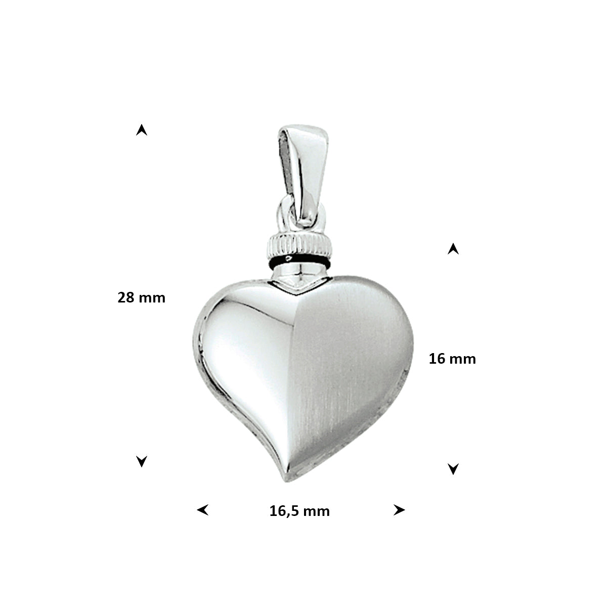 Urnhanger hart poli/mat