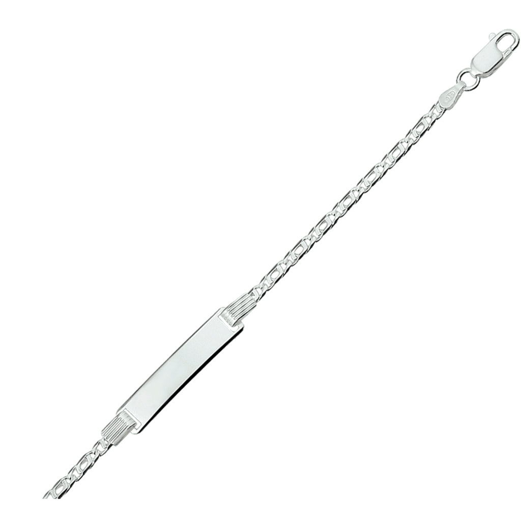 Graveerarmband valkenoog plaat 6.0 mm