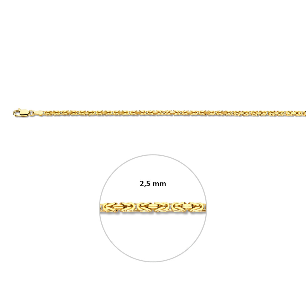 Konings 2.5 mm massief