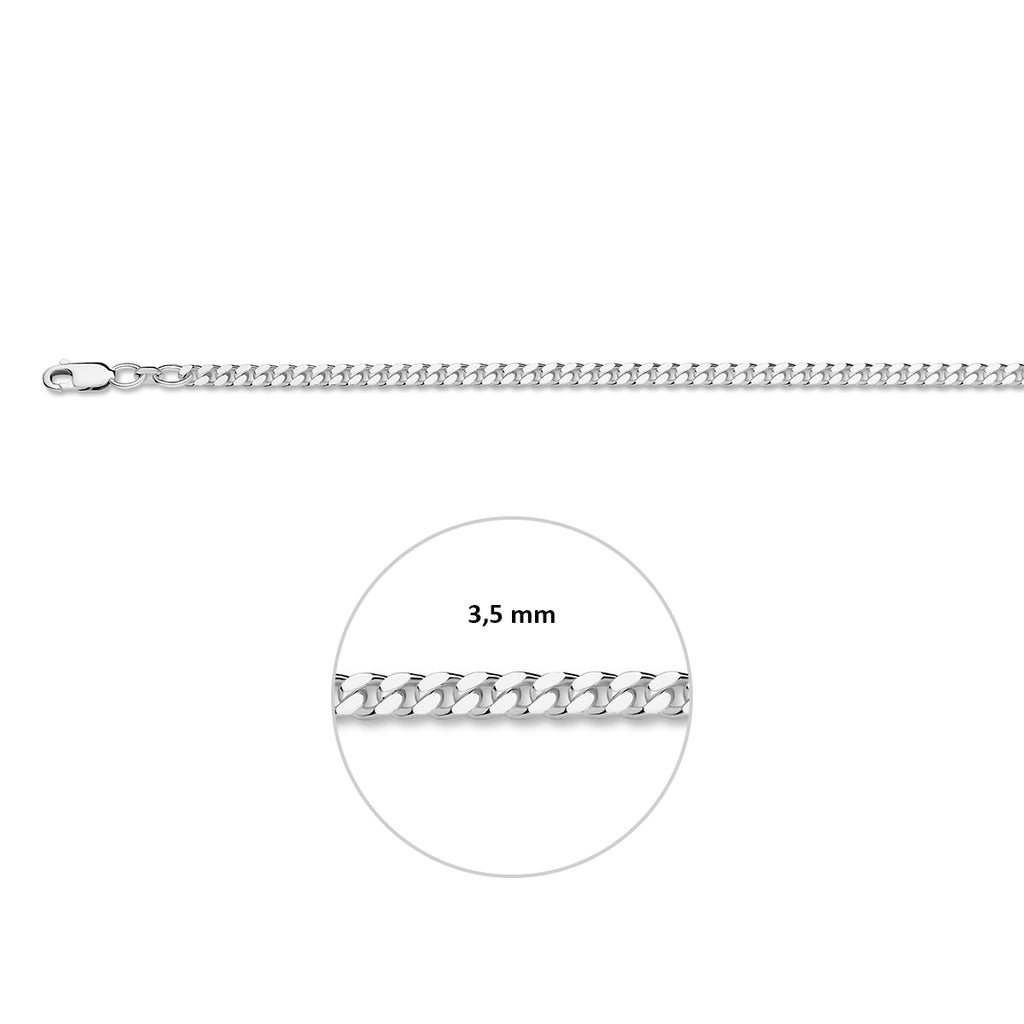 Schakel armband heren