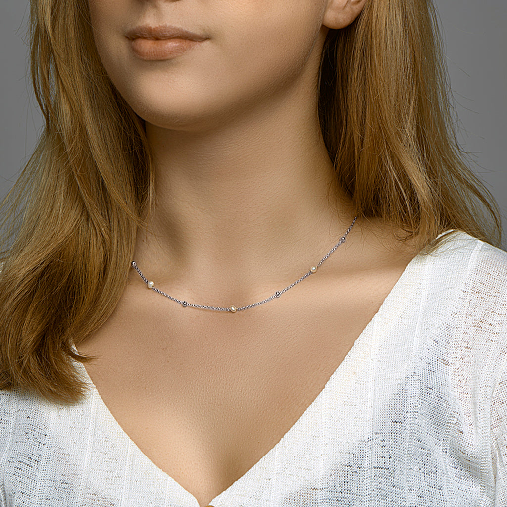 Collier parel 41 + 4 cm