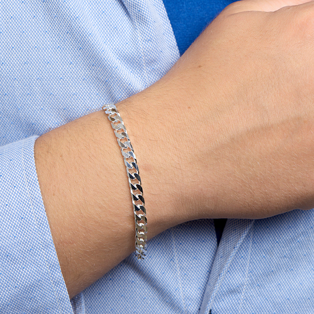 SCHAKELARMBAND ZILVER KA1001778