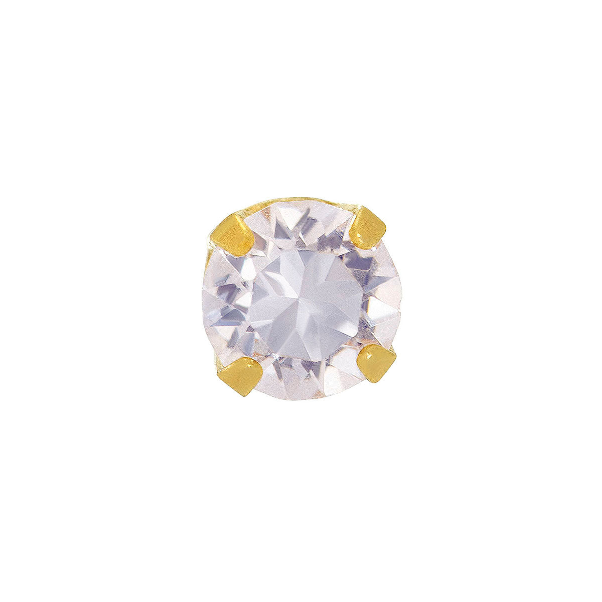 Inverness schietknopjes zirkonia 3 mm