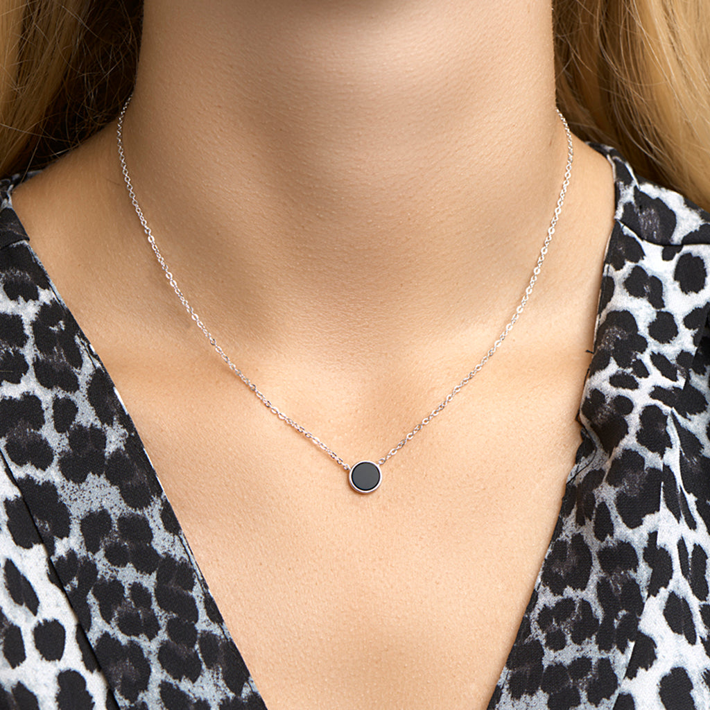 Collier onyx 42 + 3 cm