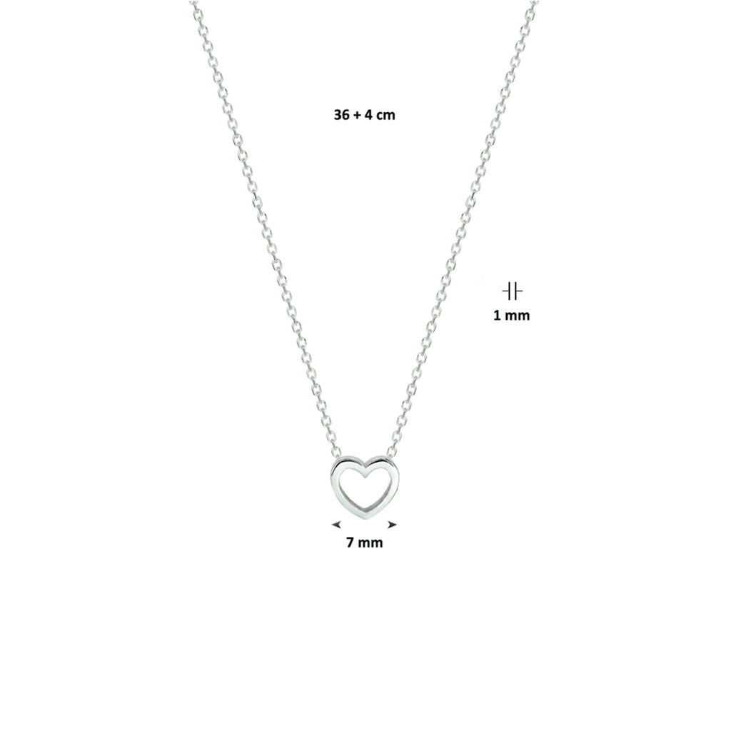 Collier hart 36 + 4 cm