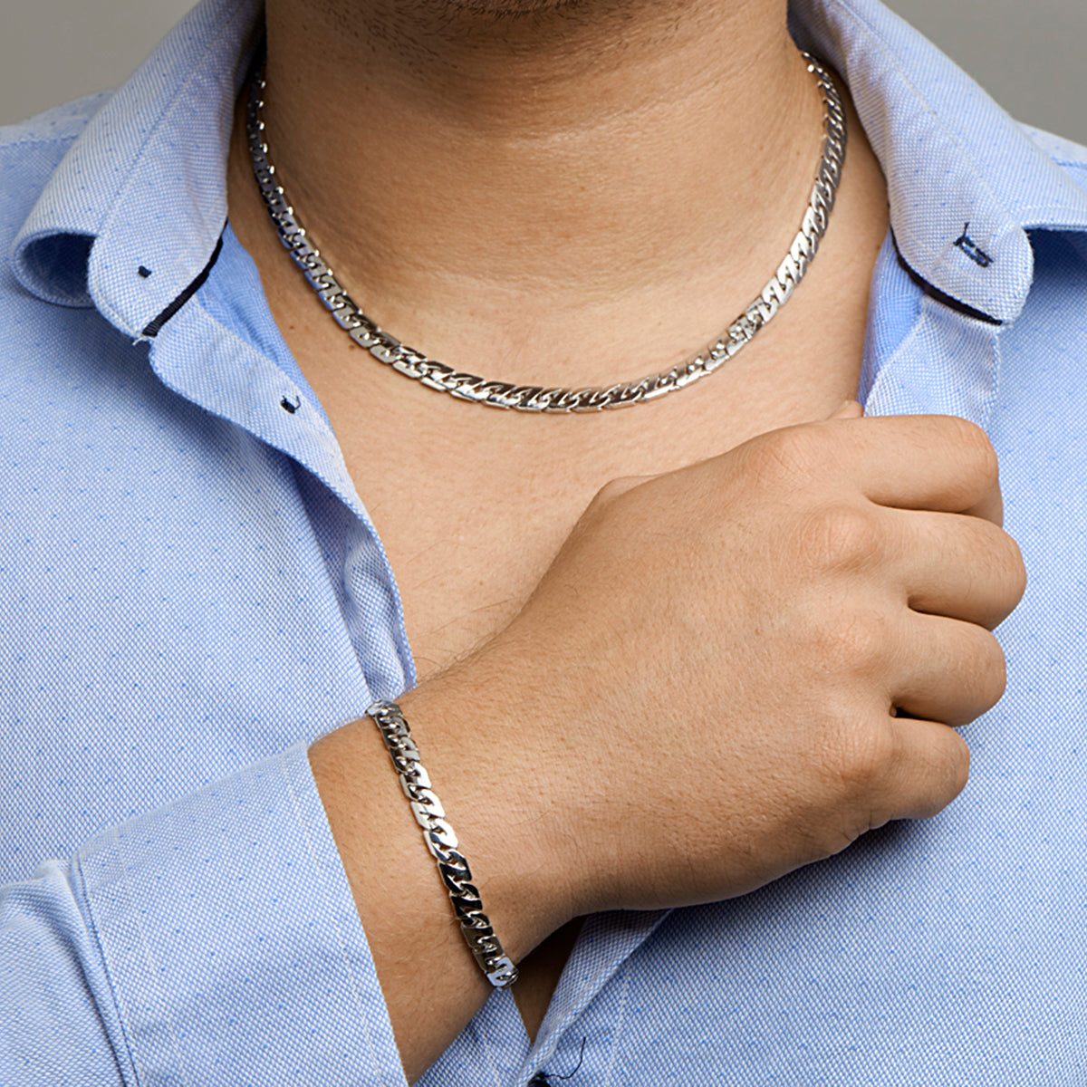 Collier gourmette 6.6 mm
