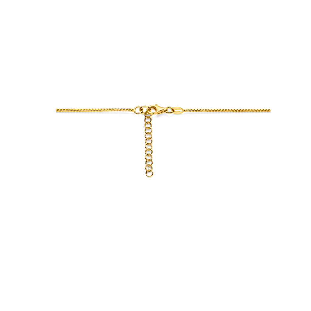 Collier bolletjes 42 + 3 cm 3 micron