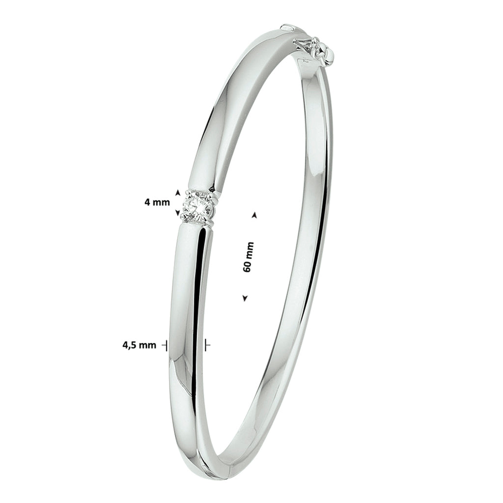Bangle scharnier zirkonia 4.5 x 60 mm