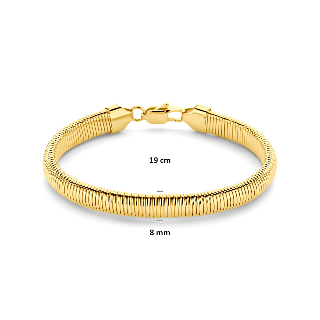 Armband ion plating 8 mm 19 cm