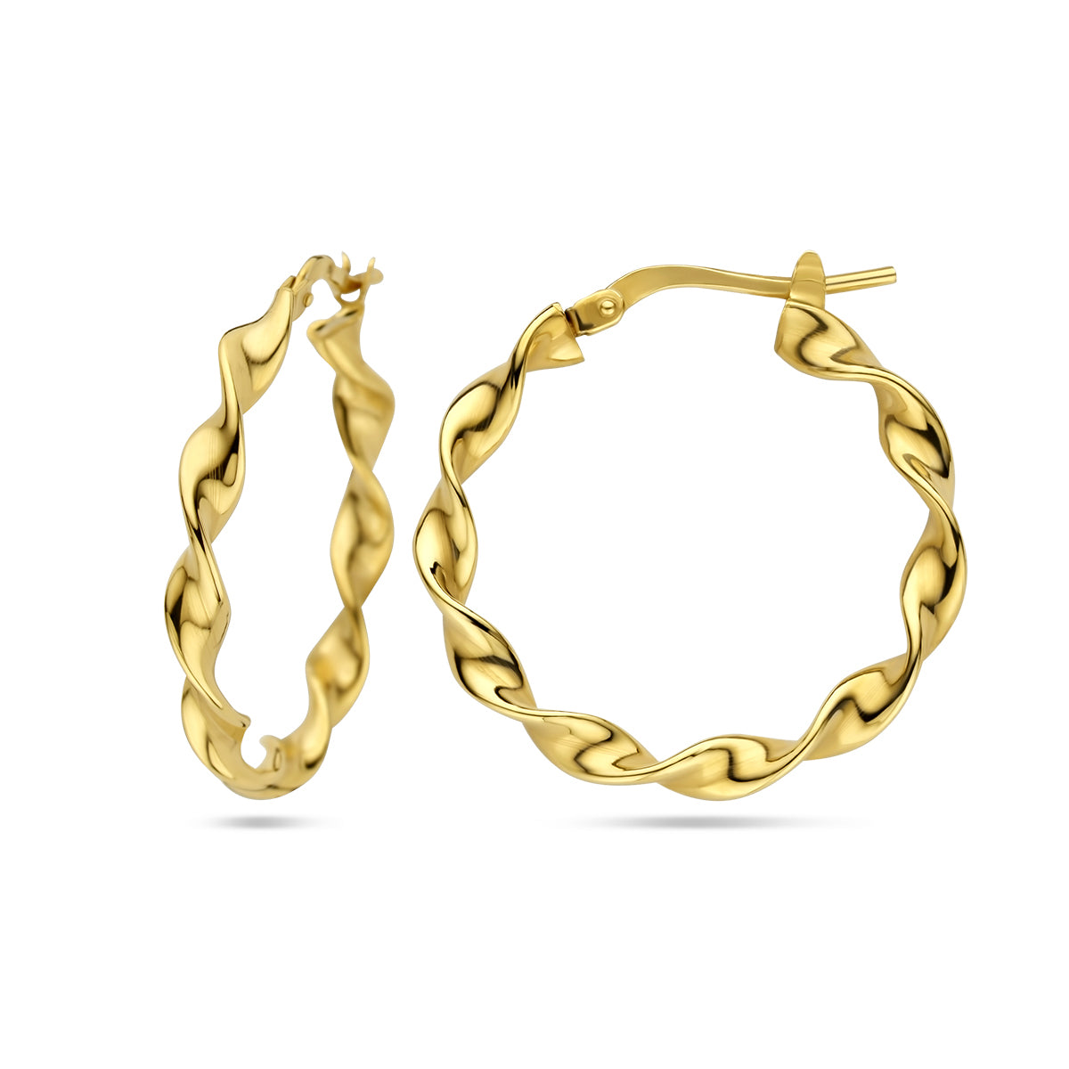 Oorringen gedraaid 1 micron