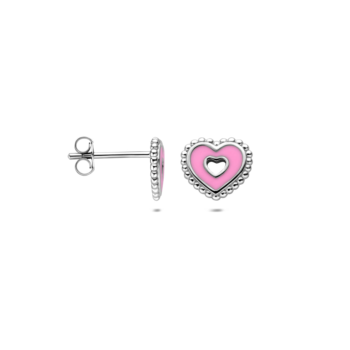 Oorknoppen hartje 8.5 mm