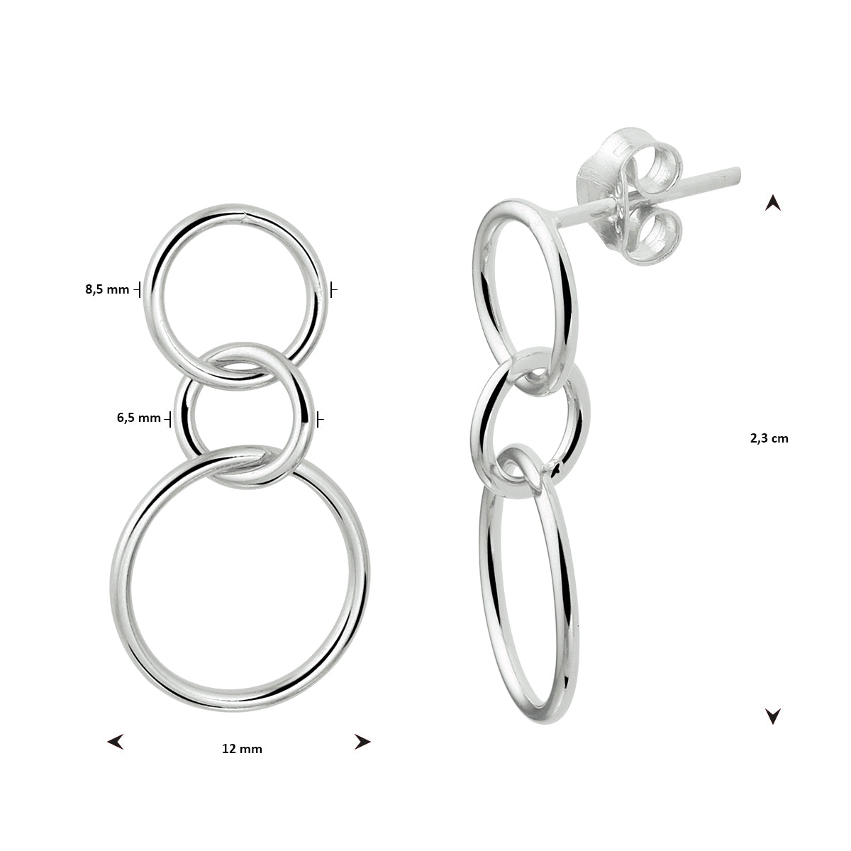 Oorhangers rondjes