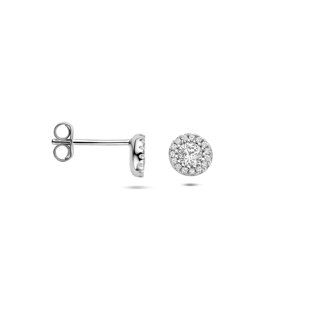 Oorknoppen zirkonia 6 mm