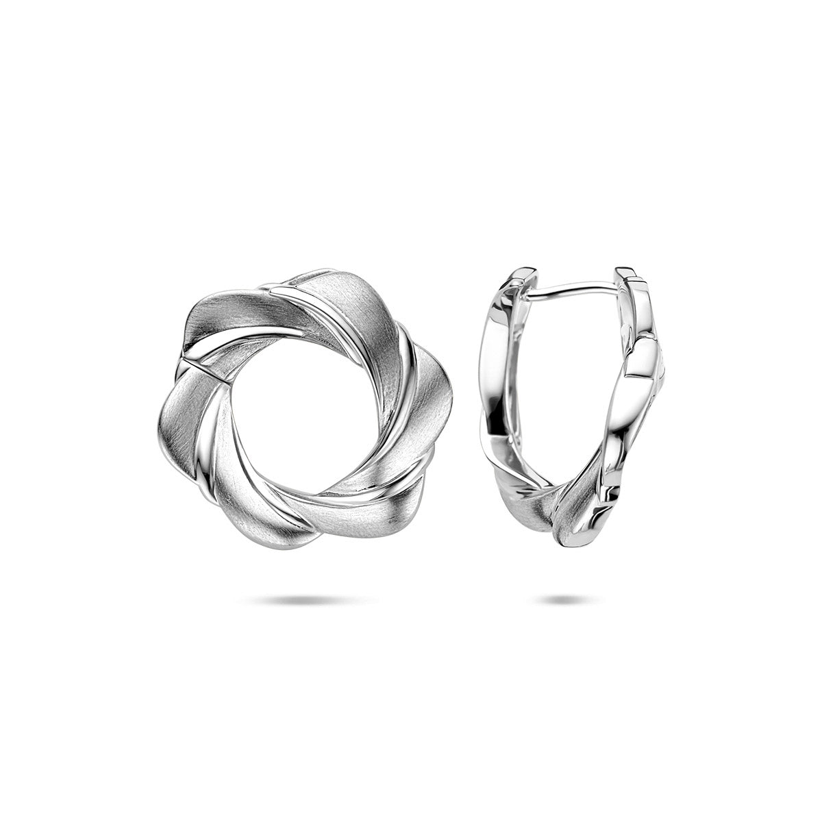 Klapoorringen poli/mat 23.5 mm