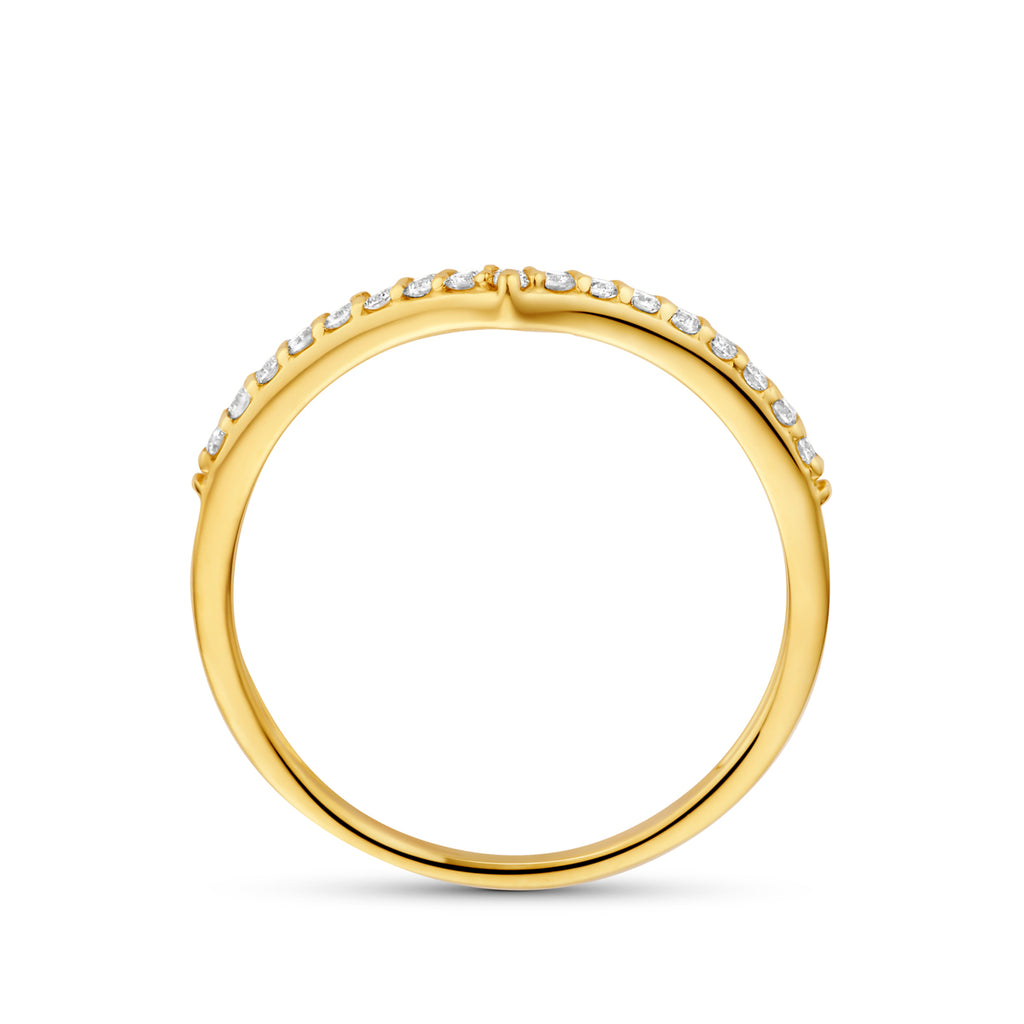 ring lab grown diamant 0.17ct g vs