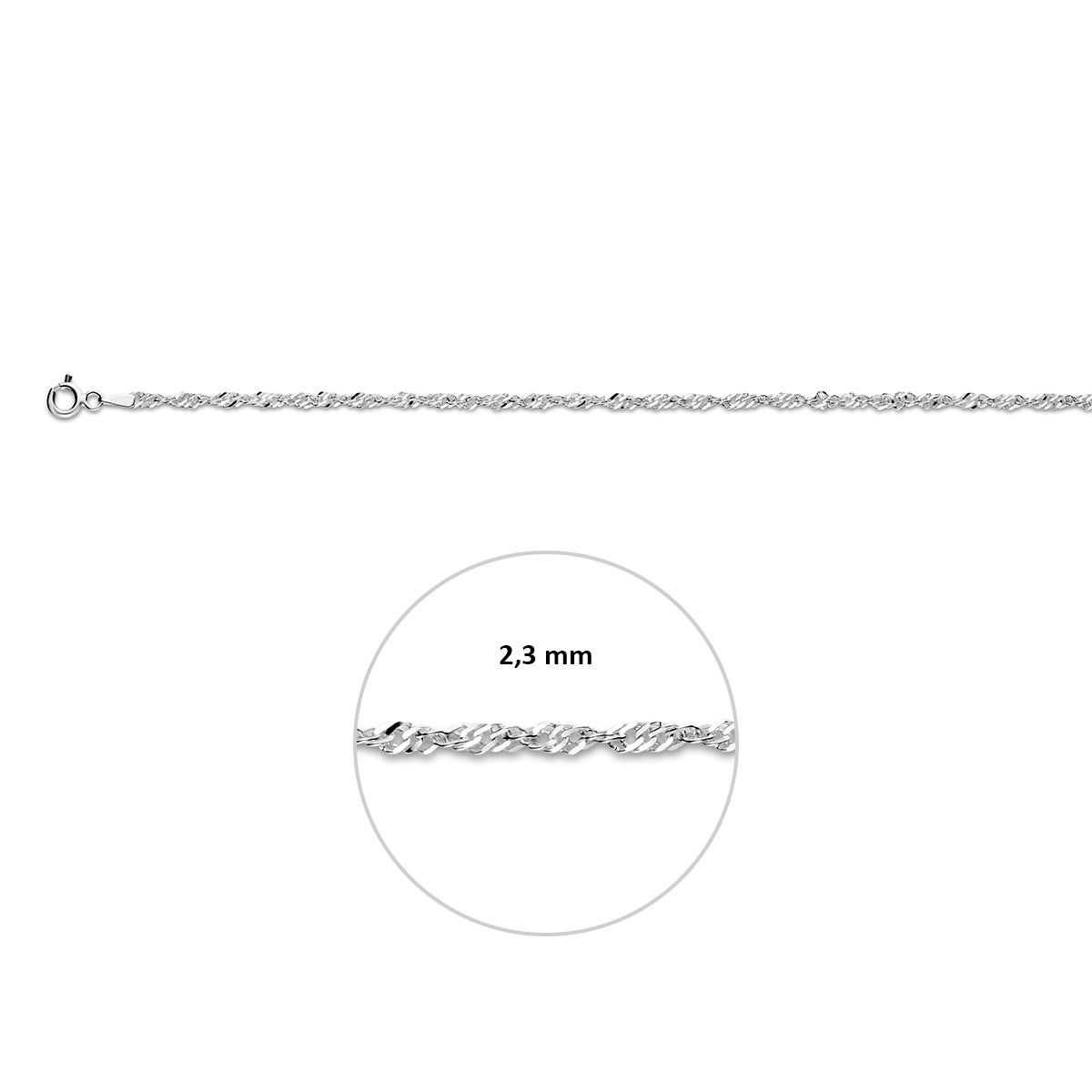 Schakel armband dames