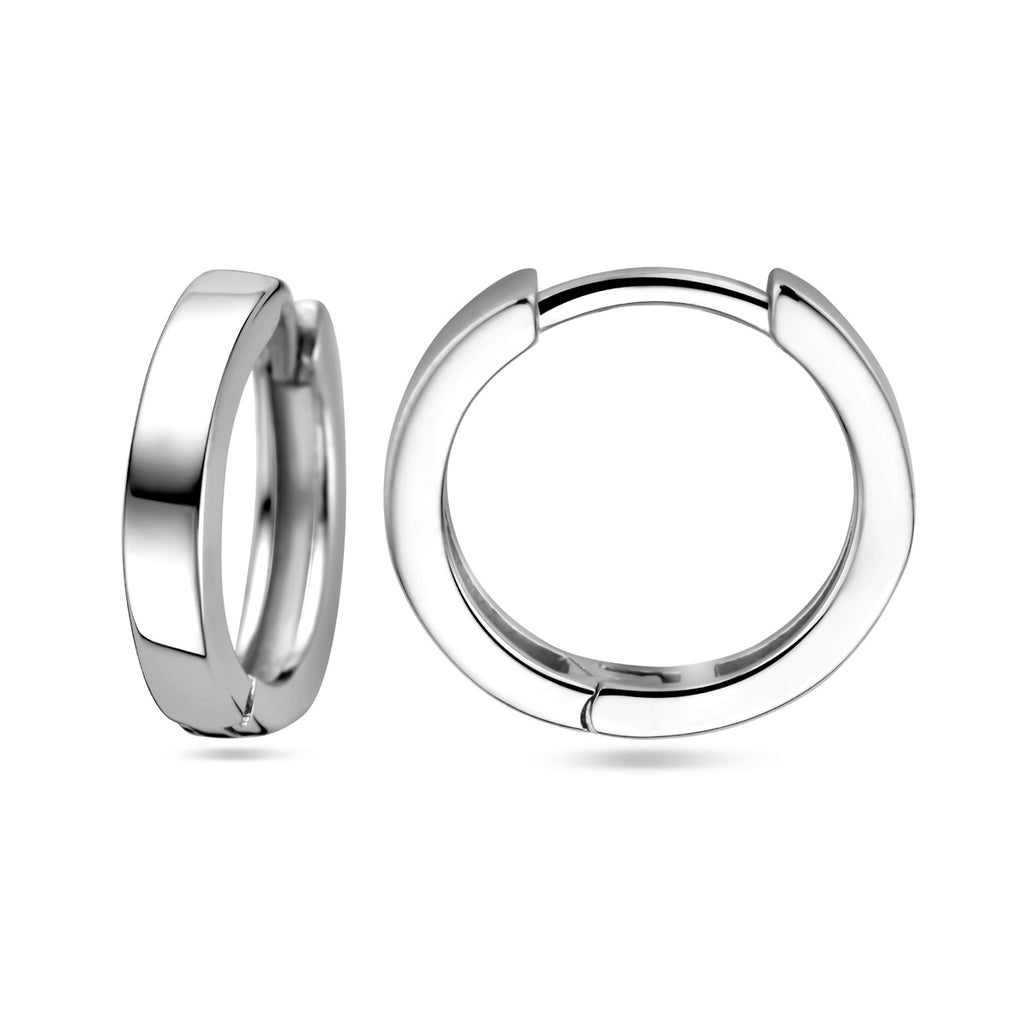 Klapoorringen - zilver