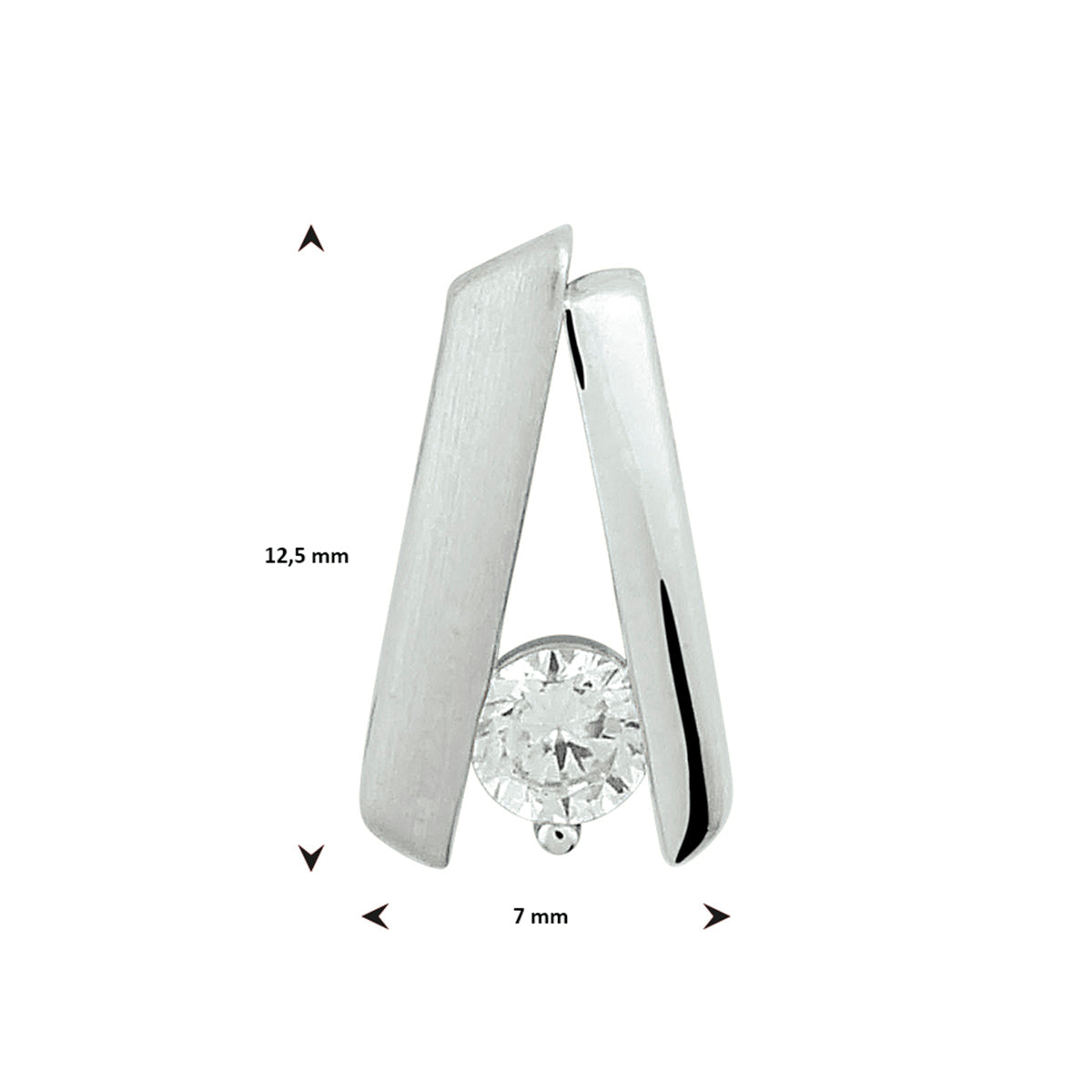 Hanger zirkonia poli/mat