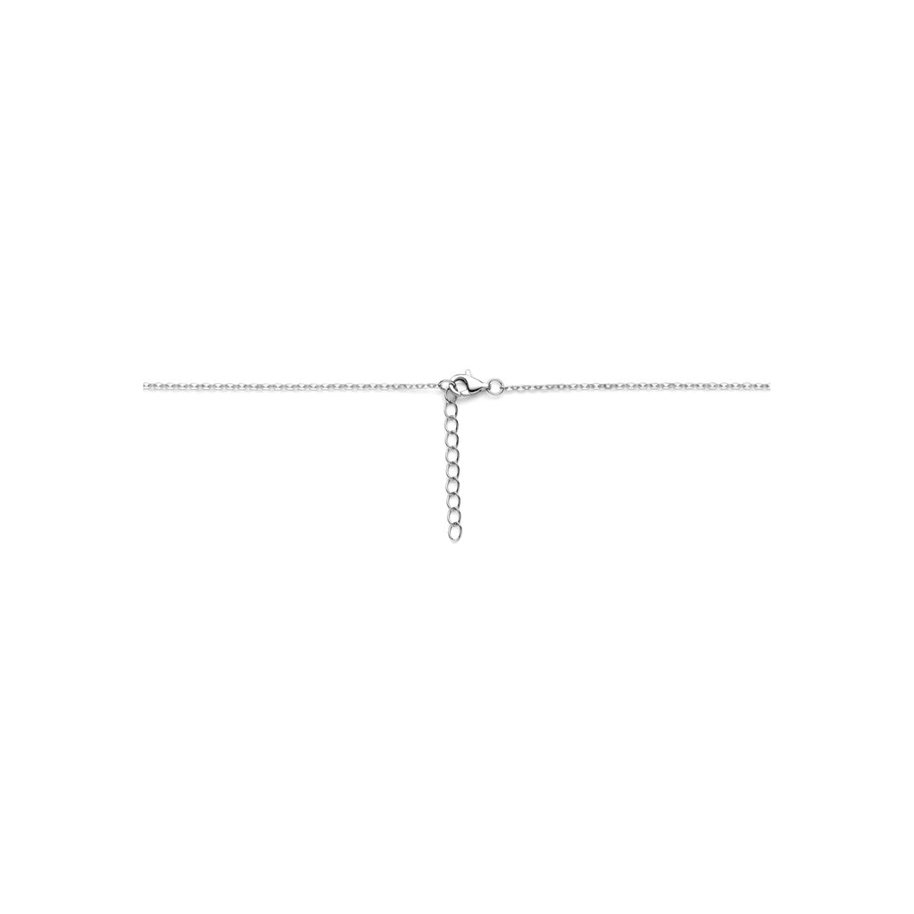 collier parel en zirkonia 42 + 3 cm