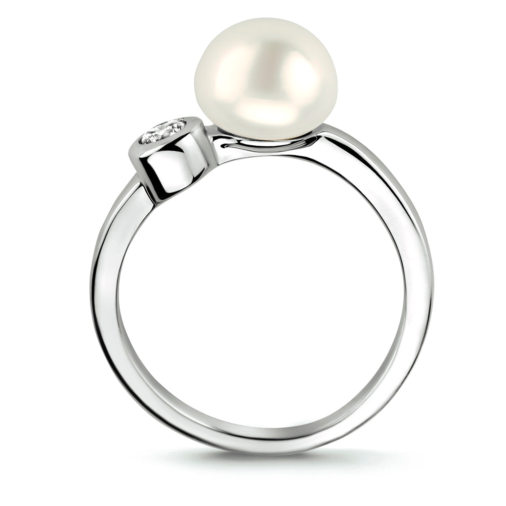 Ring parel en zirkonia
