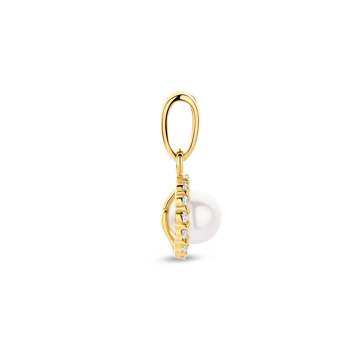 Hanger parel en zirkonia