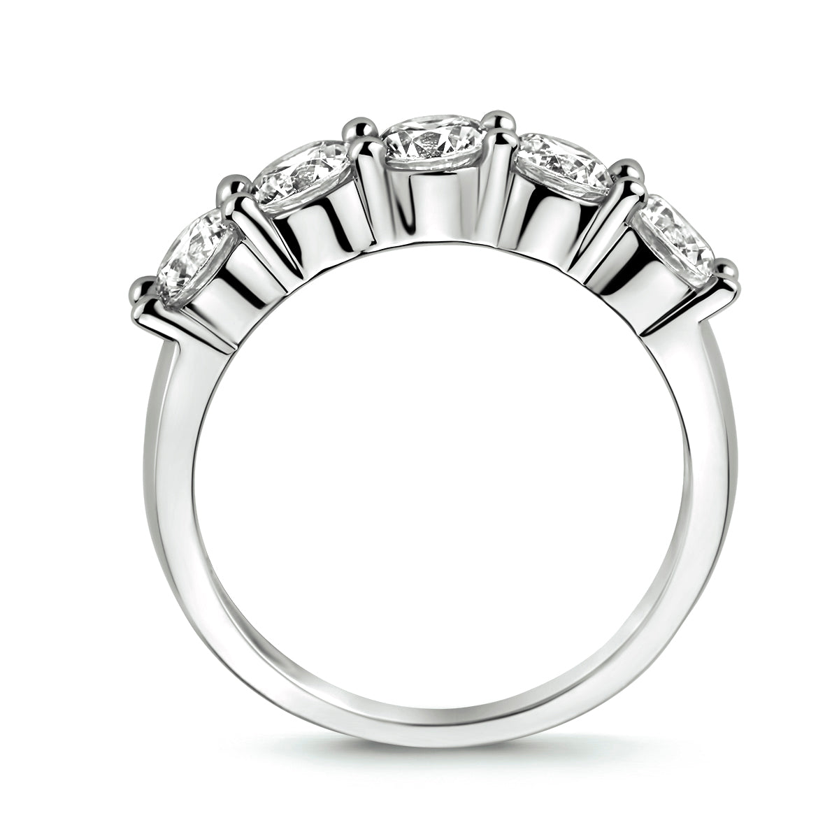 Ring - zilver zirkonia