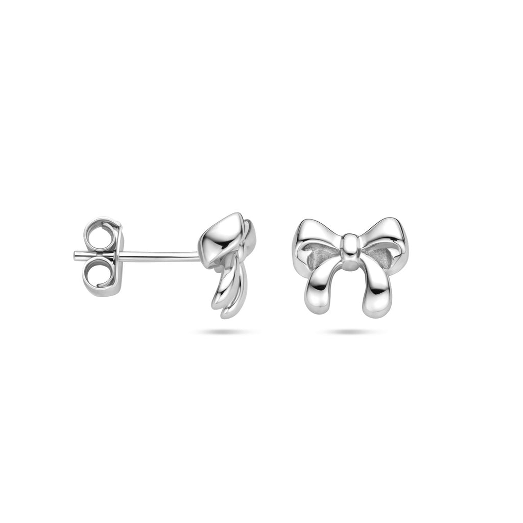 Zilver gerhodineerd oorknoppen