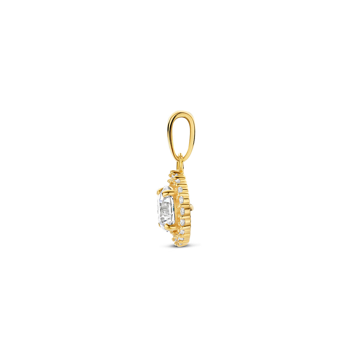 Hanger zirkonia halo