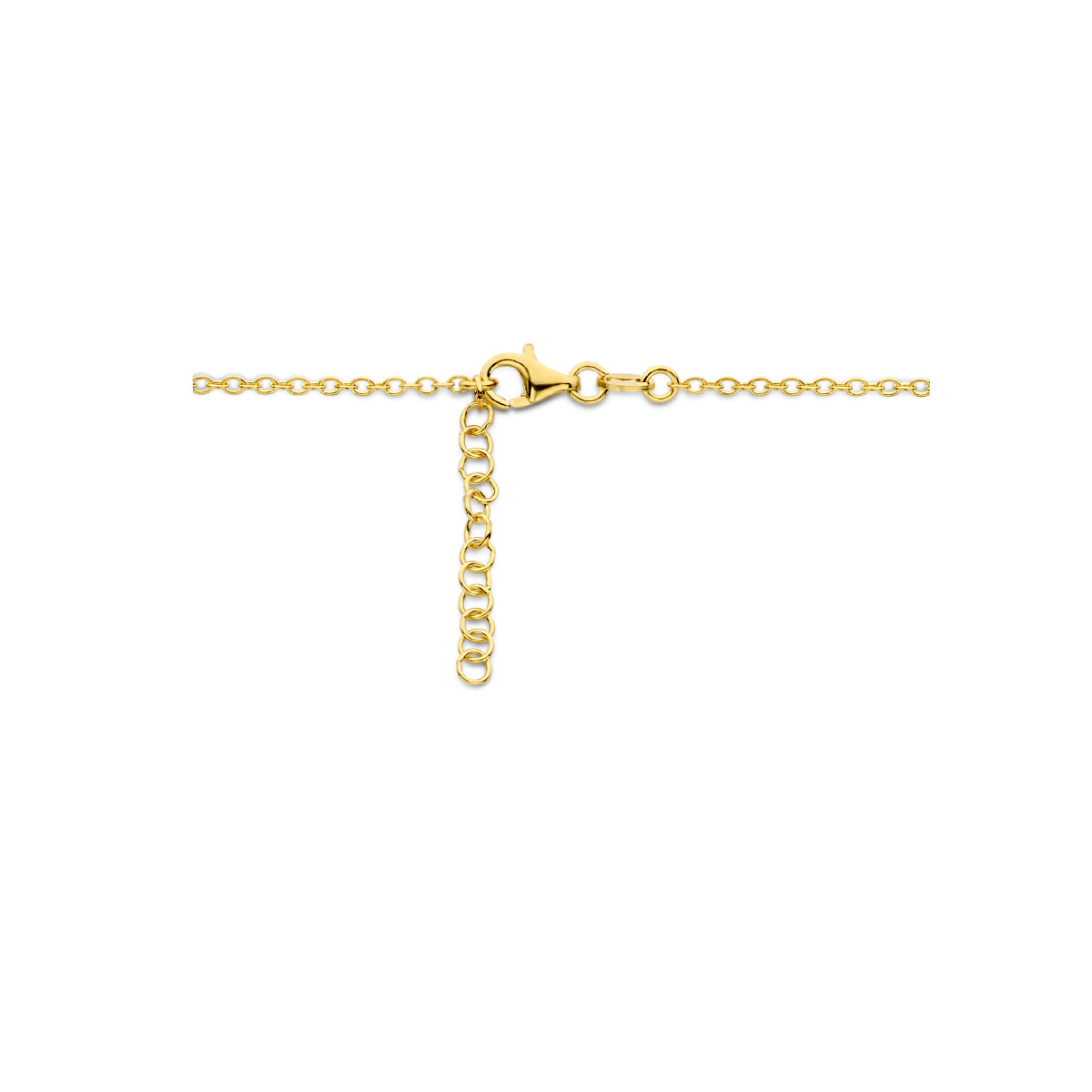 Collier hart en infinity 42 + 3 cm 3 micron