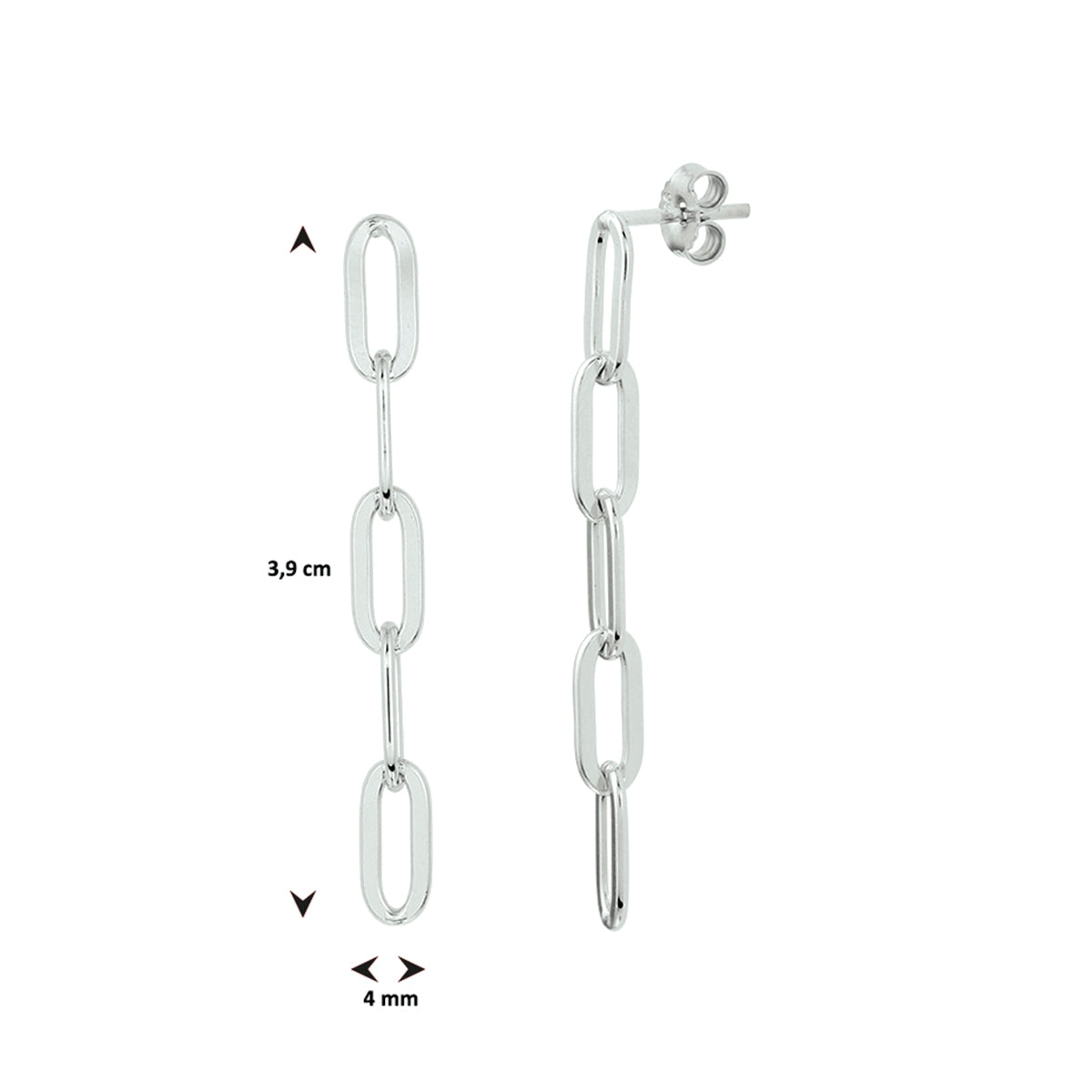 Oorhangers paperclip