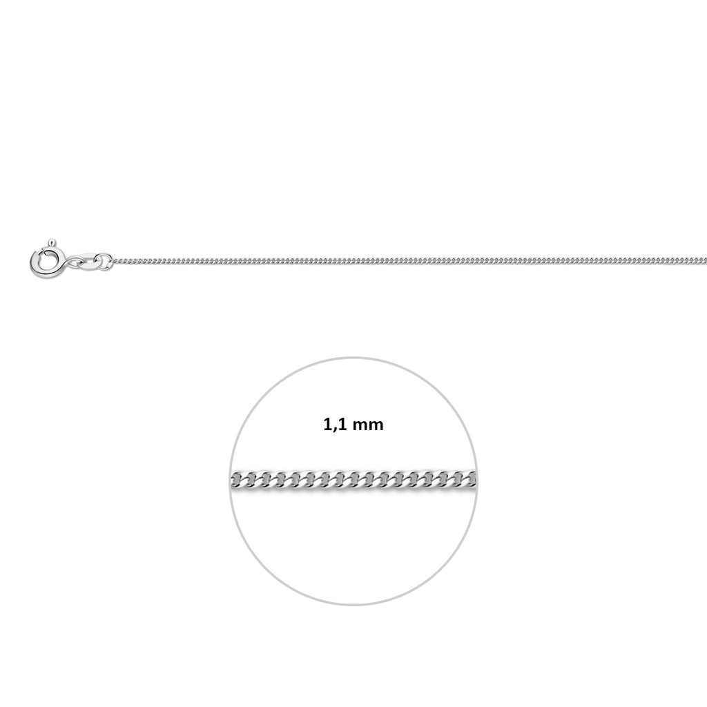 Collier gourmette 1.0 mm
