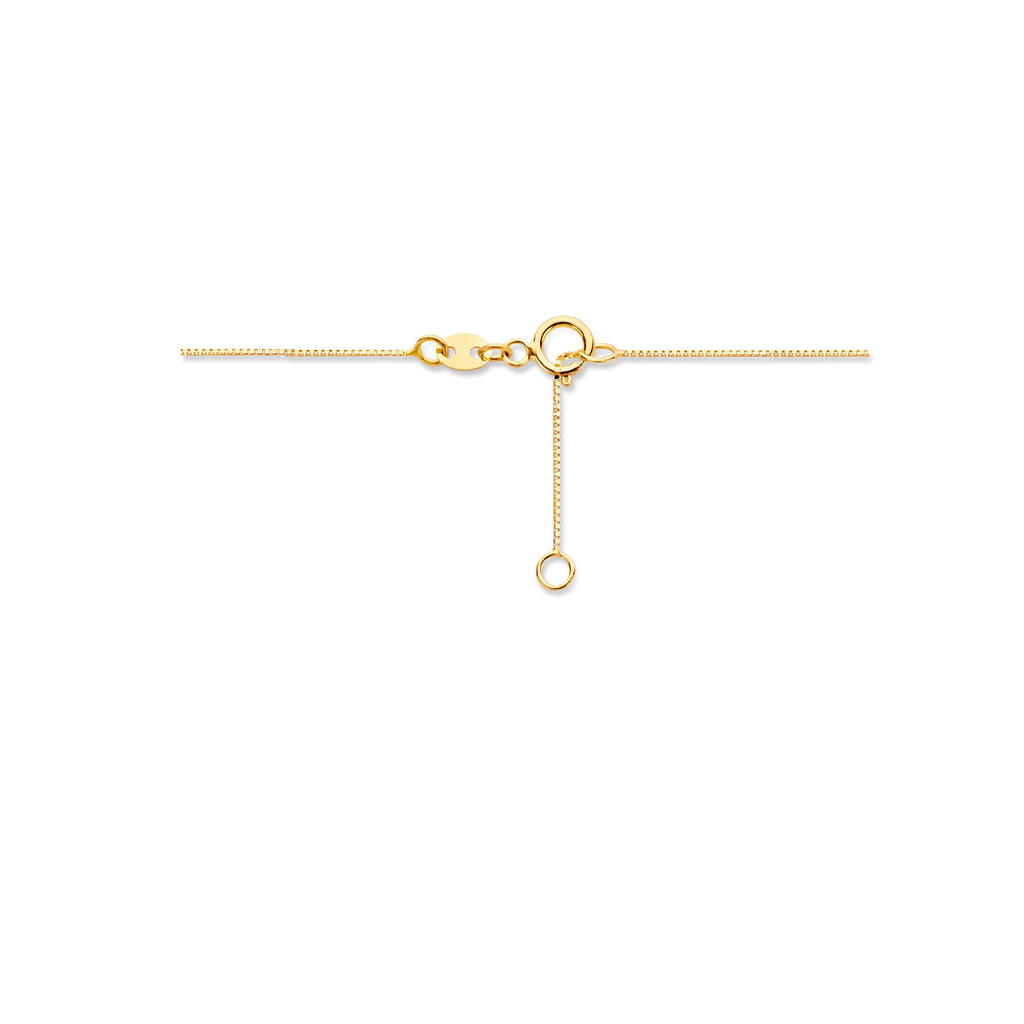Geelgoud colliers met hangers