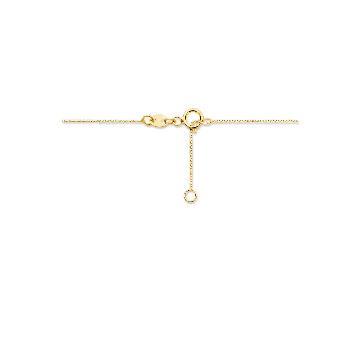 Geelgoud colliers met hangers