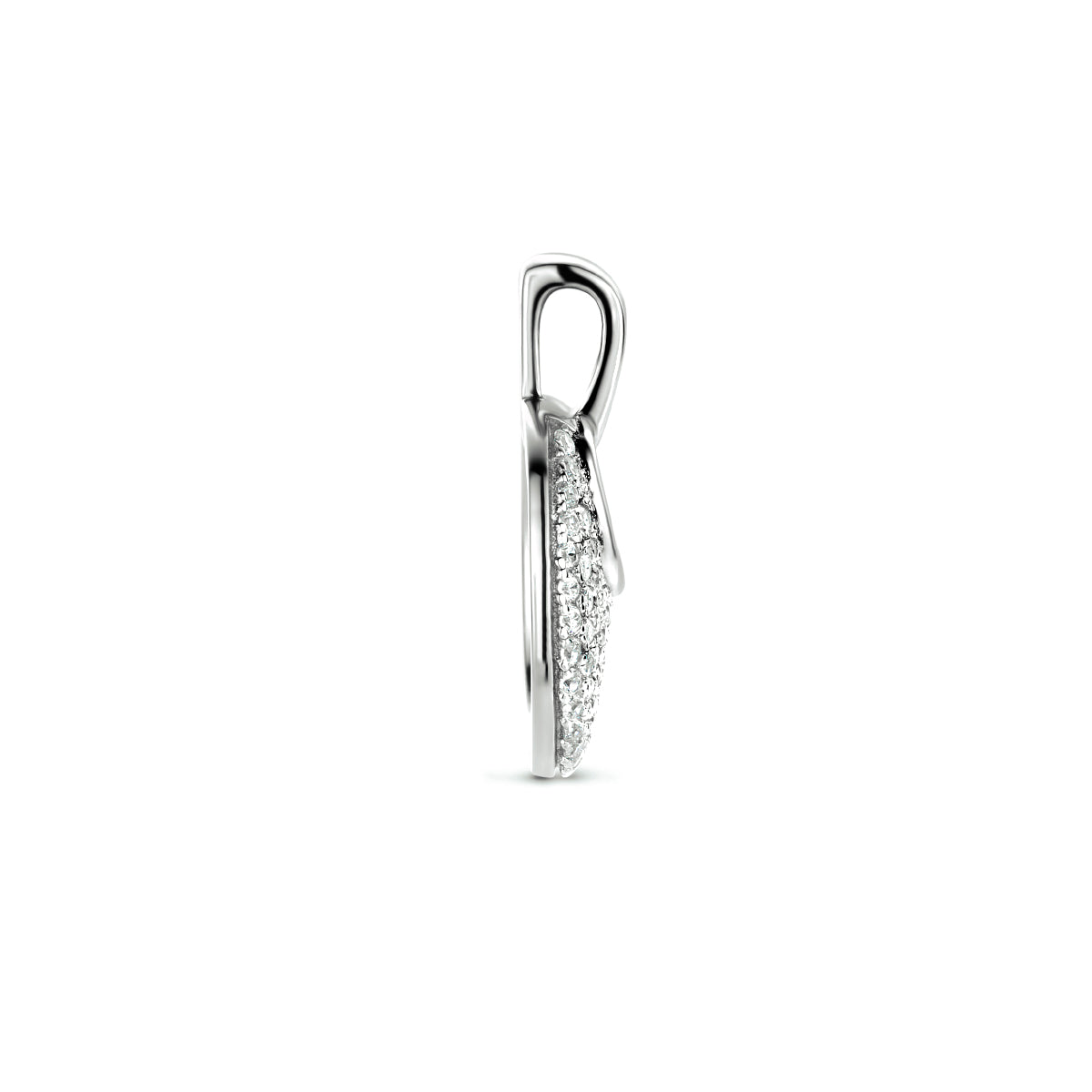 Hanger rondje zirkonia