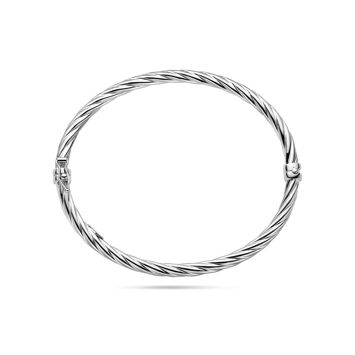 Armband bangle - zilver