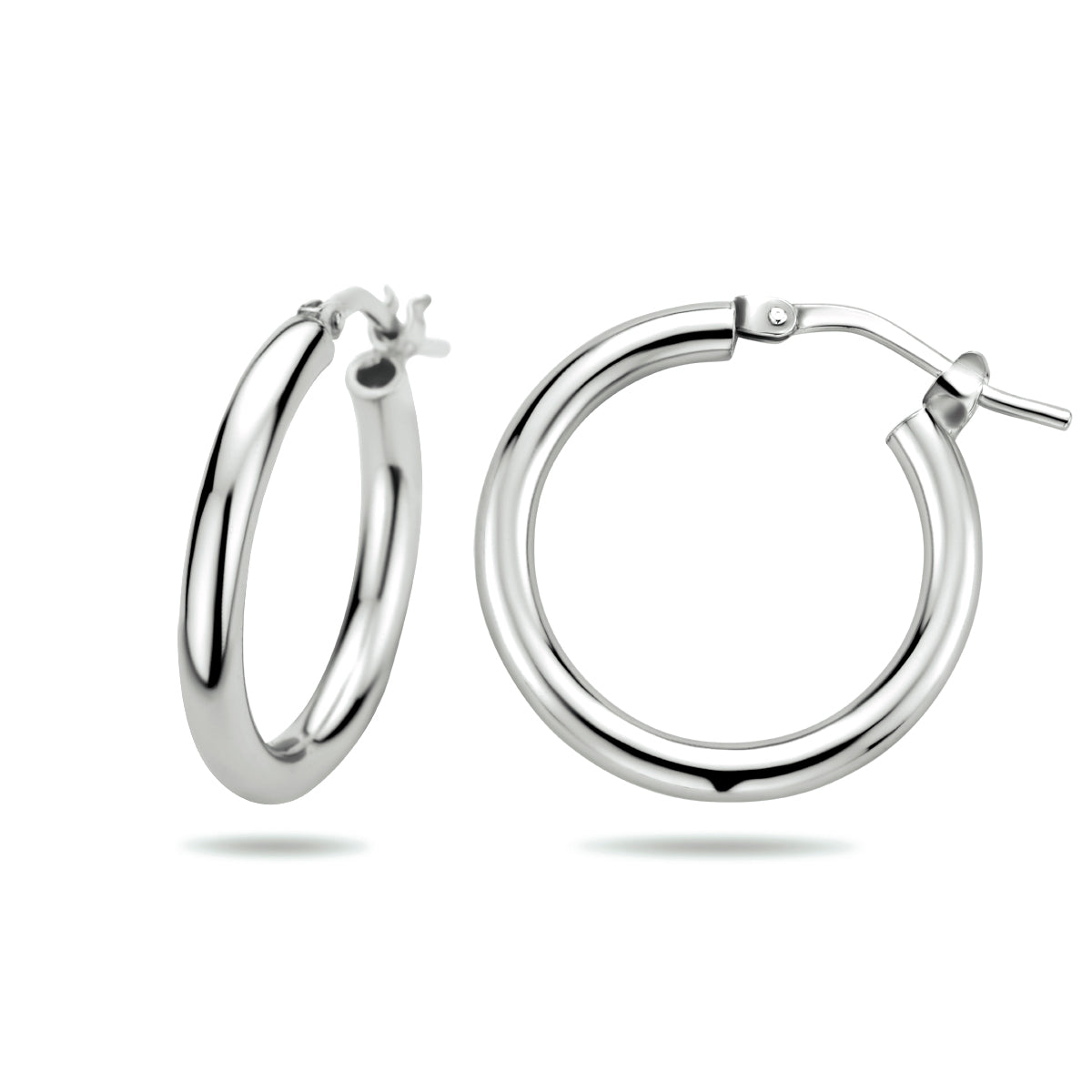 Oorringen 2.5 mm ronde buis
