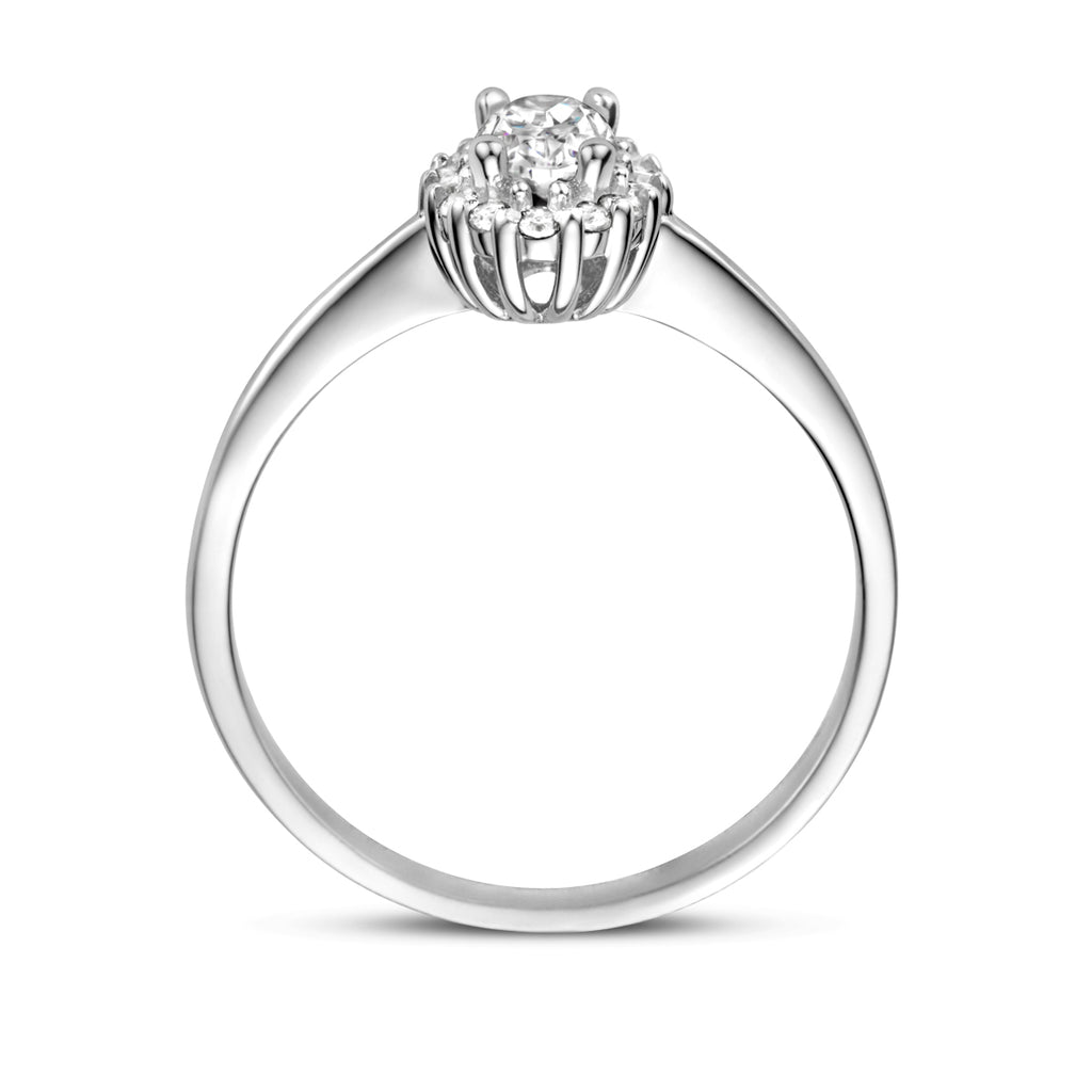 Ring zirkonia halo