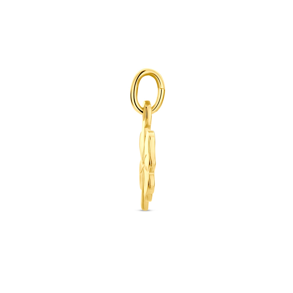 Hanger - goud klaver