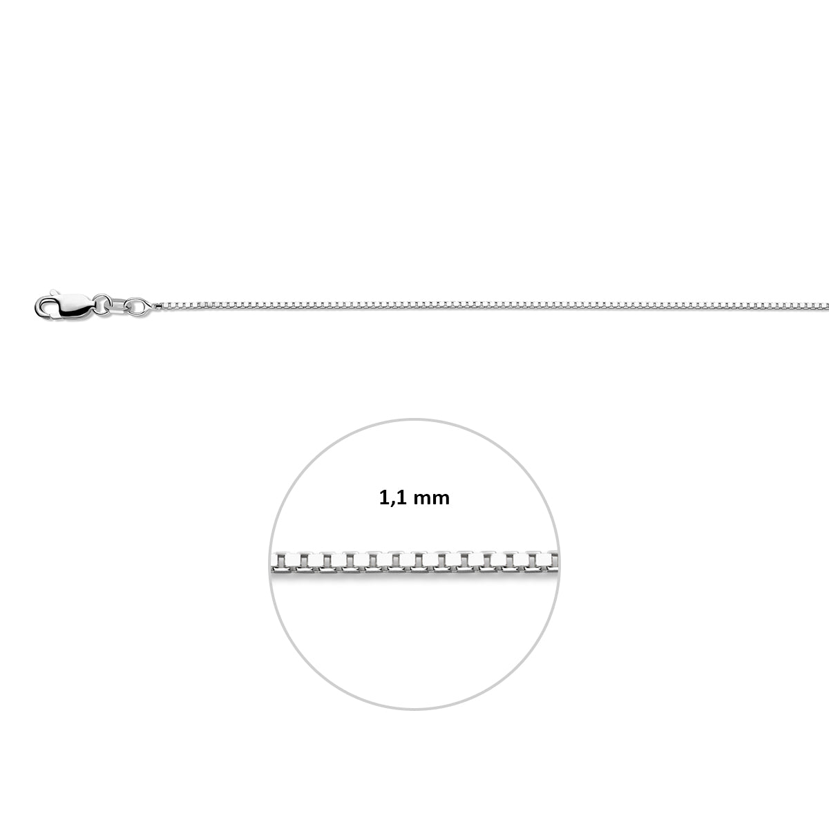 Collier gourmet/venetiaans unisex