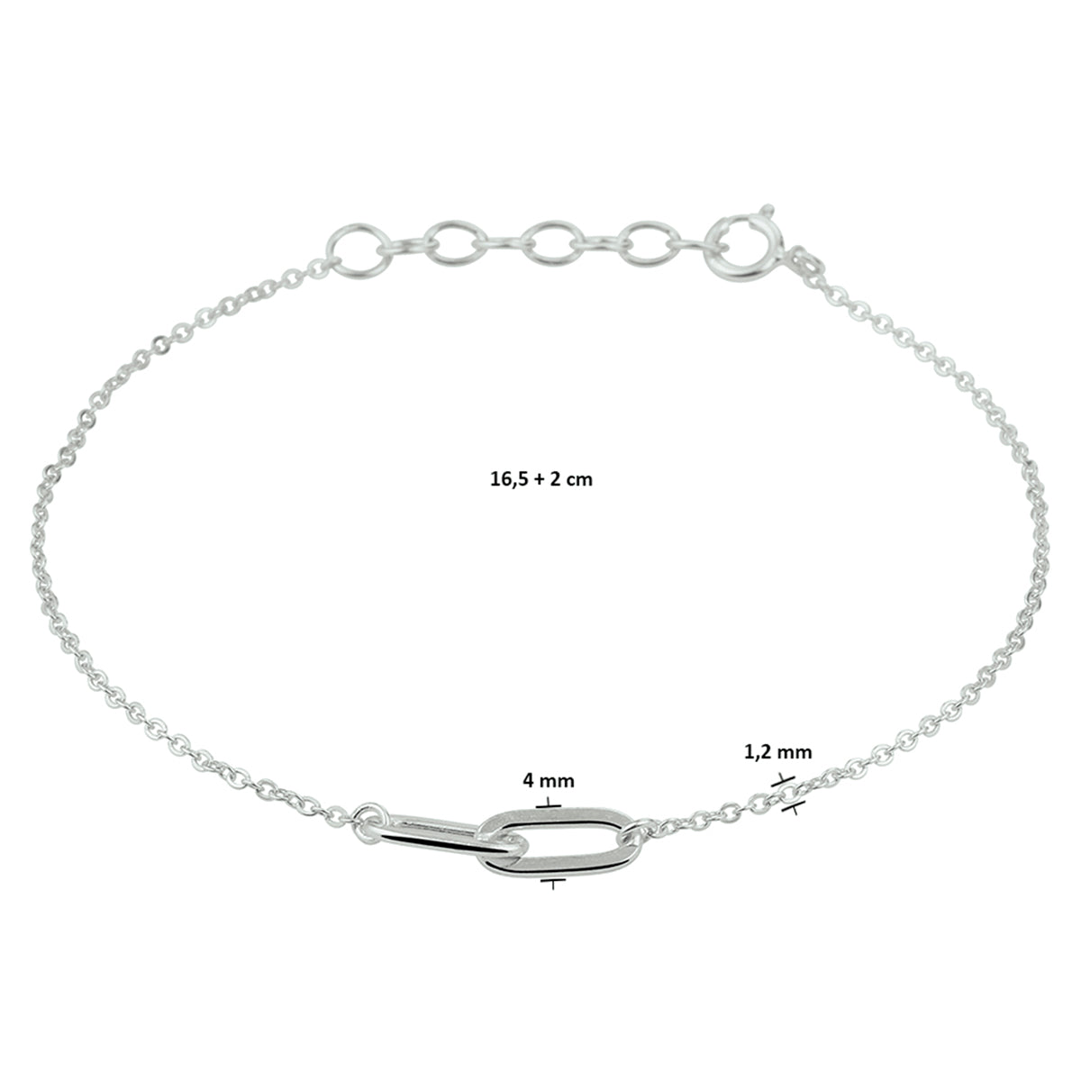 Armband - zilver