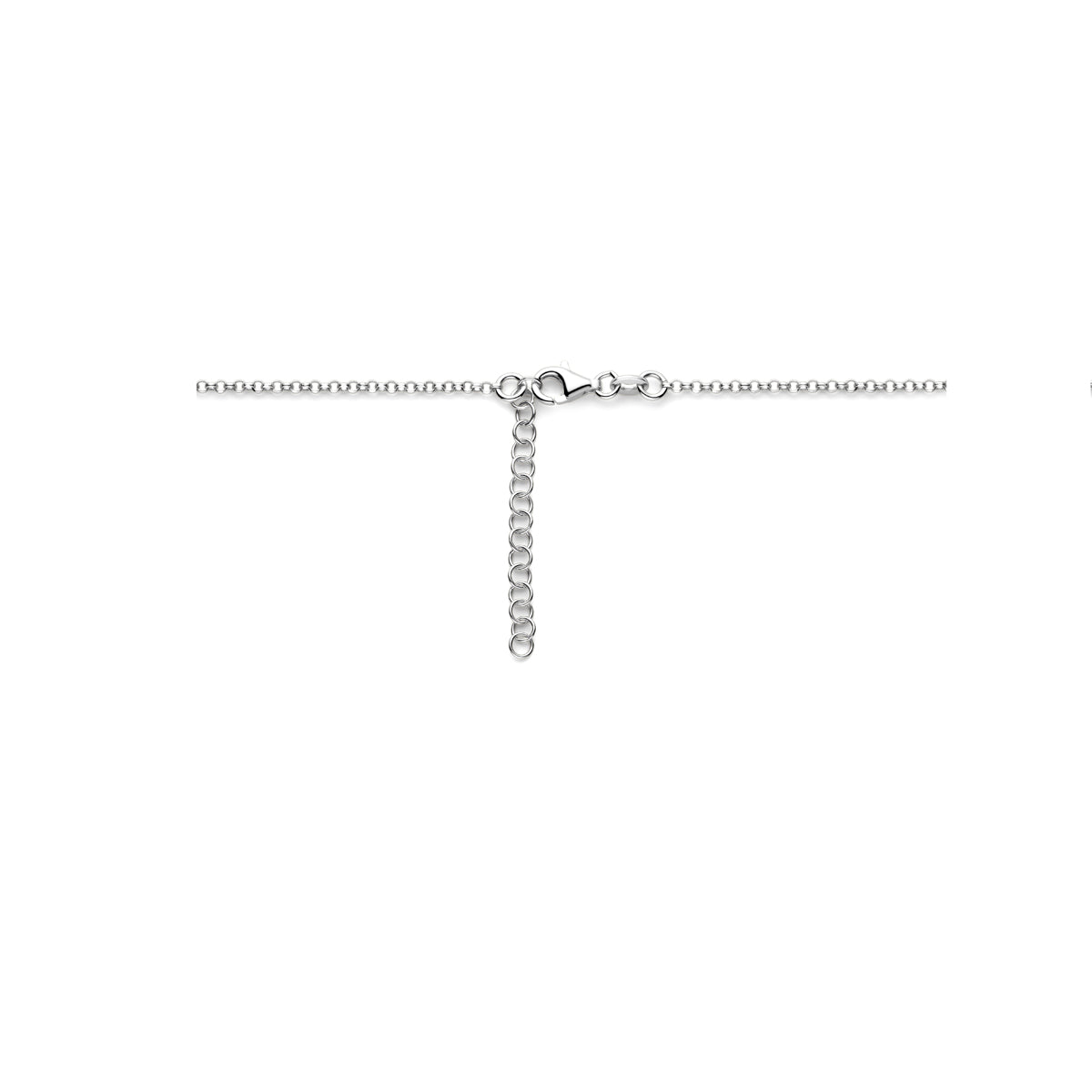 Collier hartjes 41 + 4 cm