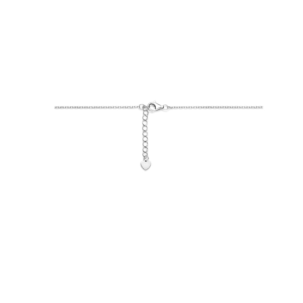 Collier saffier zirkonia 41 - 43 - 45 cm