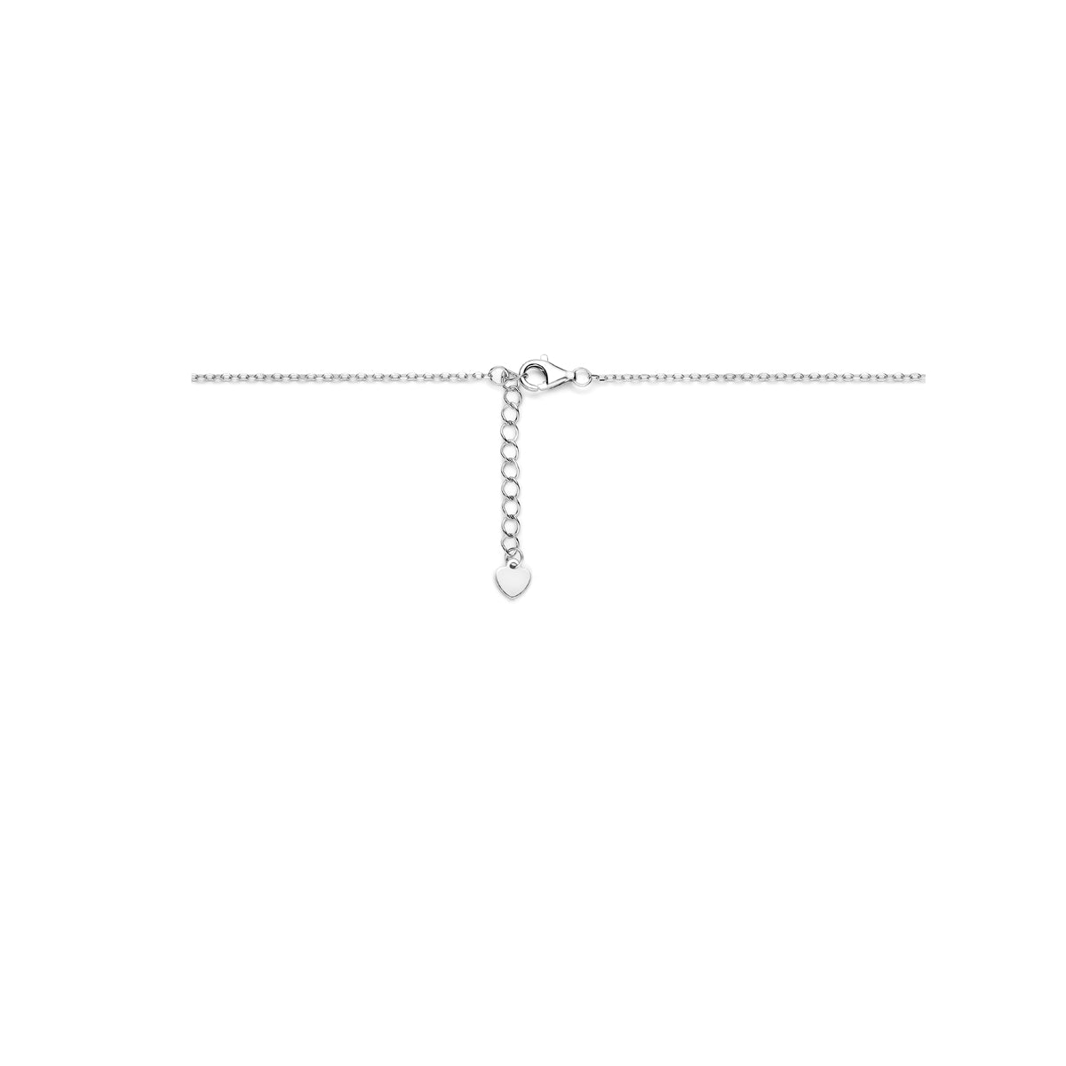 Collier saffier zirkonia 41 - 43 - 45 cm
