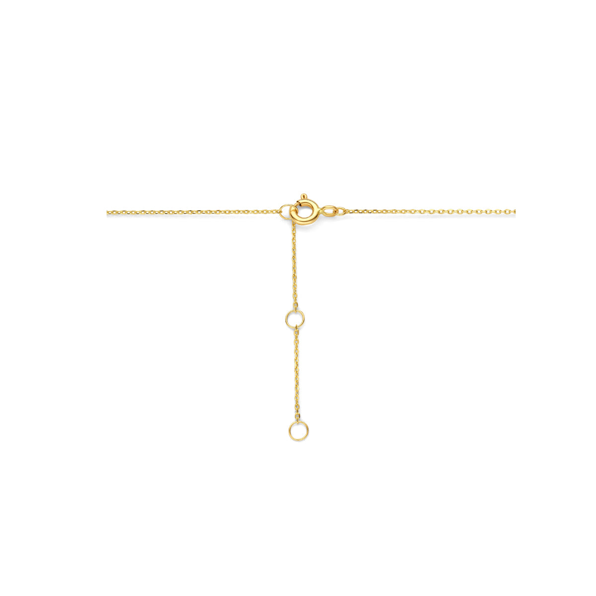 Collier anker zirkonia 40 - 42 - 44 cm