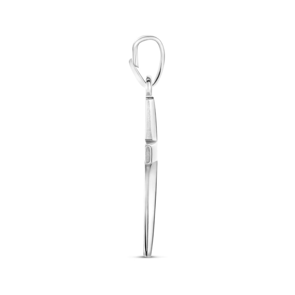 Zilver kruis bedels