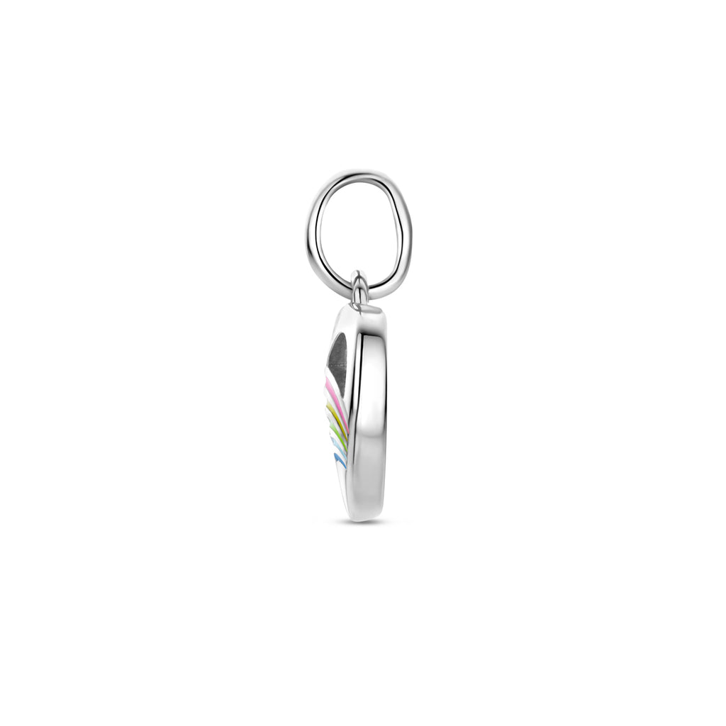 Hanger hartje emaille
