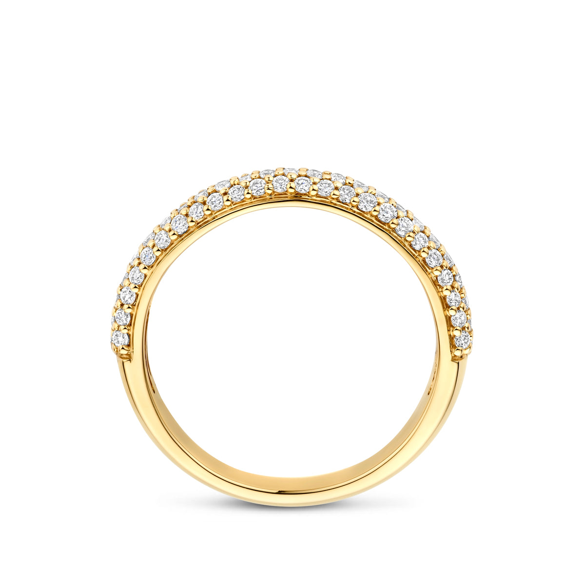 ring lab grown diamant 0.48ct f vs