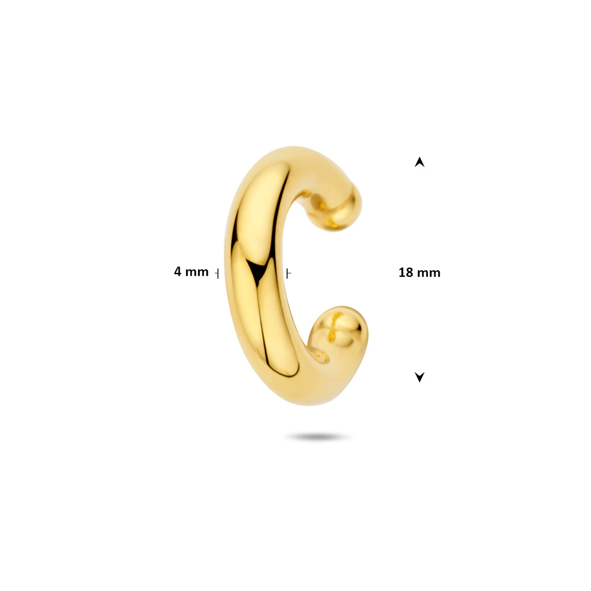 ear cuff 18 mm 1 micron