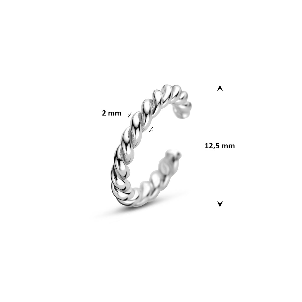 ear cuff gedraaid 12.5 mm