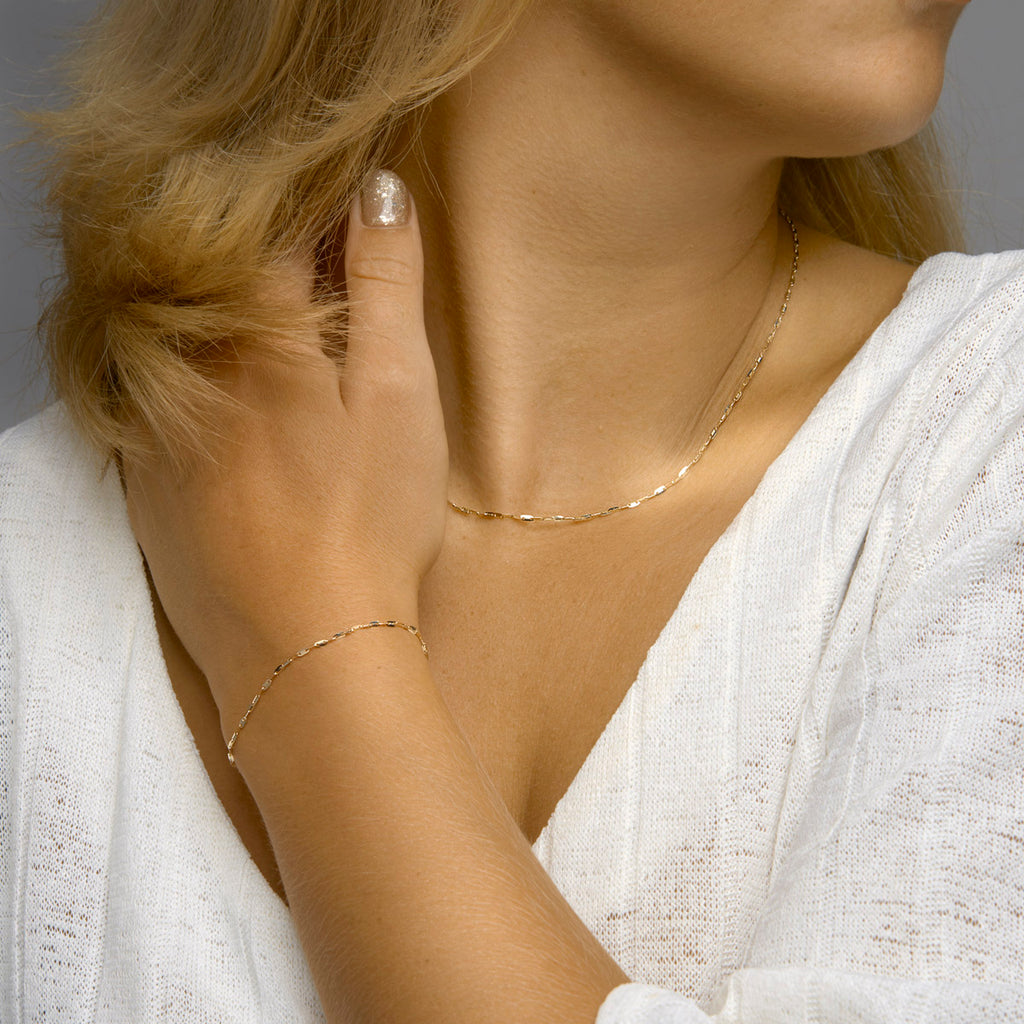 collier plaatjes 1.5 mm 41 43 45 cm